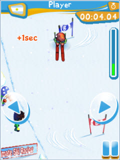 Java игра Ultimate Ski Racing. Скриншоты к игре Лыжные Гонки