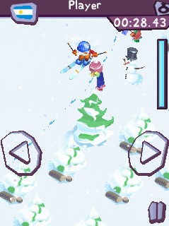 Java игра Ultimate Ski Racing 2. Скриншоты к игре Лыжные Гонки 2
