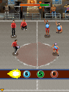 Java игра Ultimate Street Football. Скриншоты к игре 