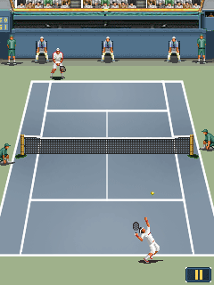 Java игра Ultimate Tennis Hard Court 2010. Скриншоты к игре Заключительный Теннисный турнир Жесткий Корт 
