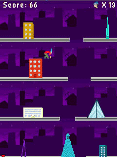Java игра Urban Jumpers. Скриншоты к игре Паркур в Городе