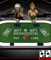 Java игра World Poker Tour. Texas Hold Em 2. Скриншоты к игре Мировой Турнир по Покеру 2. Техасский Холдем