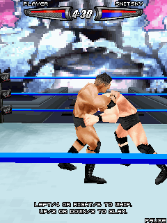 Java игра WWE SmackDown vs RAW 2008. Скриншоты к игре Рестлинг 2008