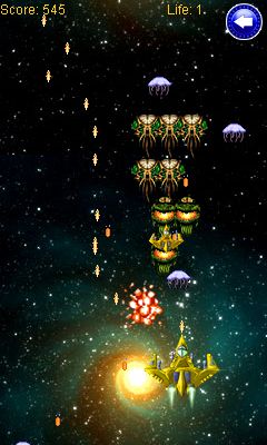 Java игра Warrior of space. Скриншоты к игре Воин космоса