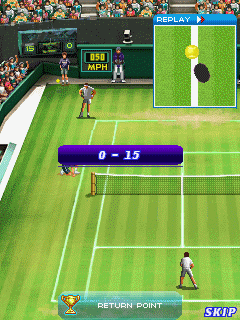 Java игра Wimbledon 2009. Скриншоты к игре Уимблдон 2009