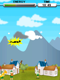 Java игра Wingman. Скриншоты к игре Крылатый Человек