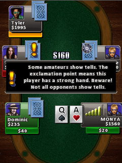 Java игра World Series of Poker. Скриншоты к игре 