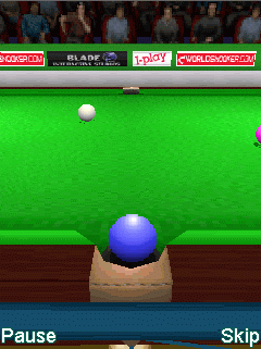 Java игра World Snooker Championship 2008 3D. Скриншоты к игре Чемпионат Мира по Снукеру 2008 3D