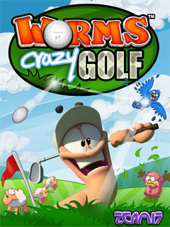 Java игра Worms Crazy Golf 2007. Скриншоты к игре Червячки. Сумасшедший гольф 2007