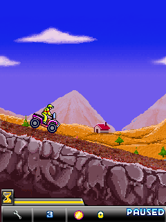 Java игра X-Mountain ATV. Скриншоты к игре 