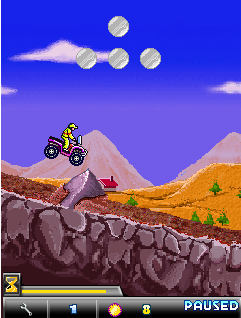 Java игра X-Mountain ATV. Скриншоты к игре 