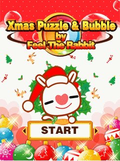 Java игра Xmas Puzzle and Bauble By Feel The Rabbit. Скриншоты к игре Рождественский пазл бабл