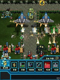 Java игра Zombie Mob Defense. Скриншоты к игре 