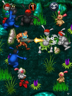Java игра Zombie Rabbit Hunter. Скриншоты к игре Охотник на зомби кроликов
