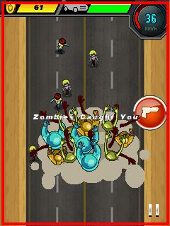 Java игра Zombie Road Rash. Скриншоты к игре Прорвись сквозь зомби! (Zombie roadrash)